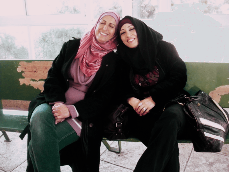 2 palestinian women