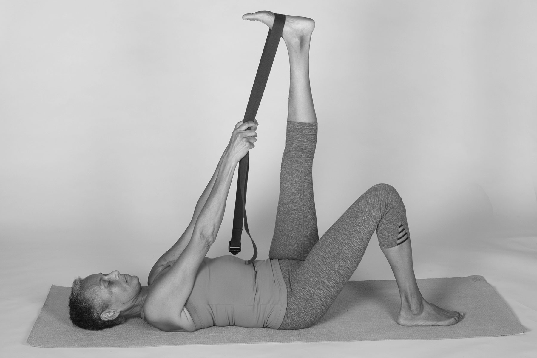 Figure 6.12. Hamstrings stretch with strap